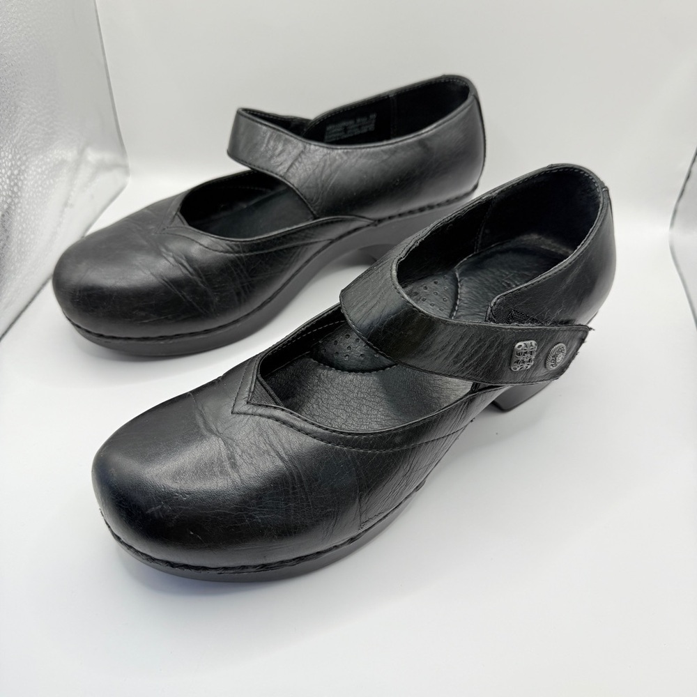 Dansko Black Mary Jane Flats - Picture 5 of 8